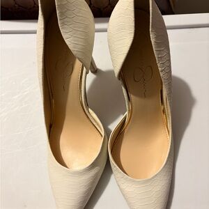 Elegant Cream High Heels